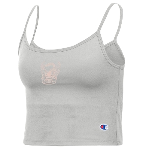 Crop Scoop Cami Silver Opal